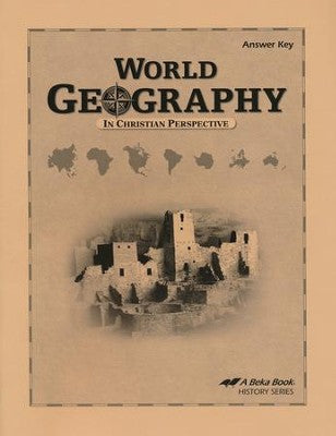 Abeka World Geography Answer Key