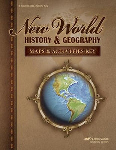 New World Maps and Activities Key