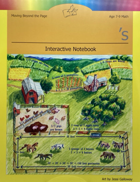 Math Interactive Notebook Ages 7-9 (MBTP)