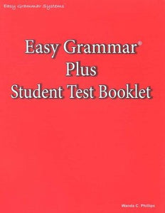 Easy Grammar Plus Test Booklet