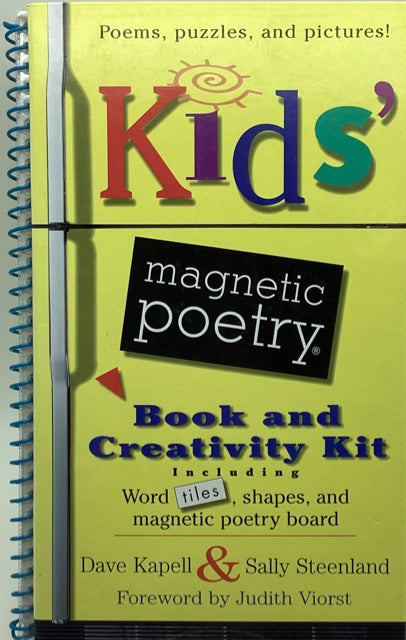 Kids' Magnetic Poetry: Book and Creativity Kit