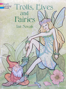 Trolls, Elves, and Fairies (Dover Coloring Book)