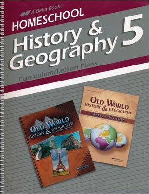 Abeka Homeschool History & Geography 5 Curriculum/Lesson Plans