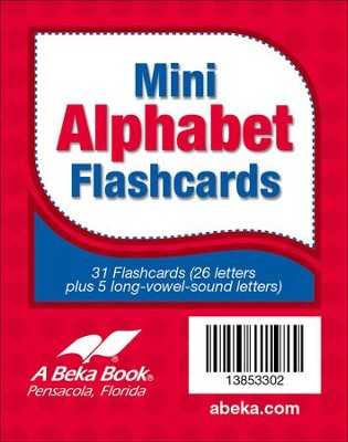 Mini Alphabet Flashcards