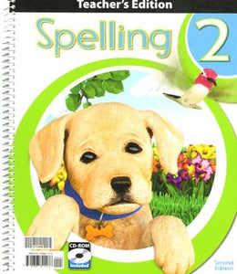 BJU Spelling 2 Teacher's Edition