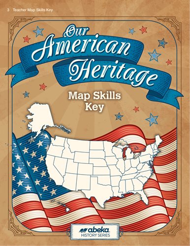 Our American Heritage Map Skills Key