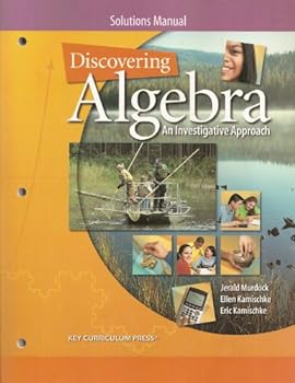Discovering Algebra Solutions Manual