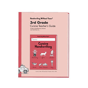 Handwriting Without Tears 3rd Grade Cursive Teachers Guide