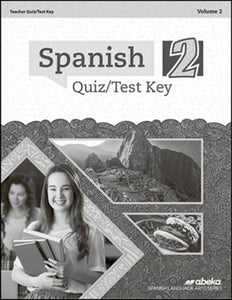 Spanish 2 Quiz/Test Key