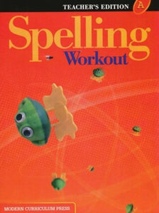 Spelling Workout A Teacher's Edition