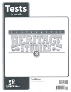 Heritage Studies 3 Tests