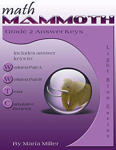Math Mammoth Grade 2 Answer Key