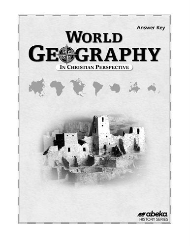 World Geography Answer Key