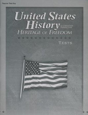 United States History Test Key