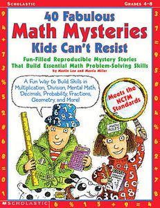 40 Fabulous math Mysteries Kids Can't Resist