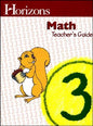 Horizons Math 3 Teacher's Guide