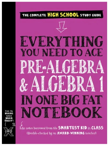 Big Fat Notebook Pre Algebra & Algebra