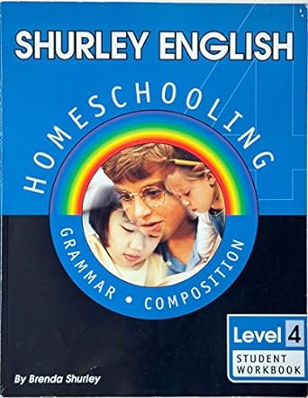 Shurley English Homeschooling Level 4 Student Workbook