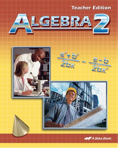 Algebra 2 Teacher Edition