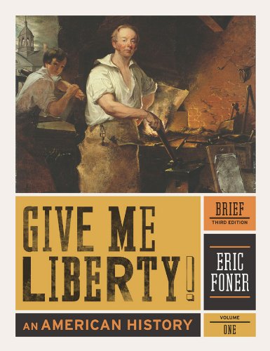 Give Me Liberty! An American History Brief Thrid Edition Volume One