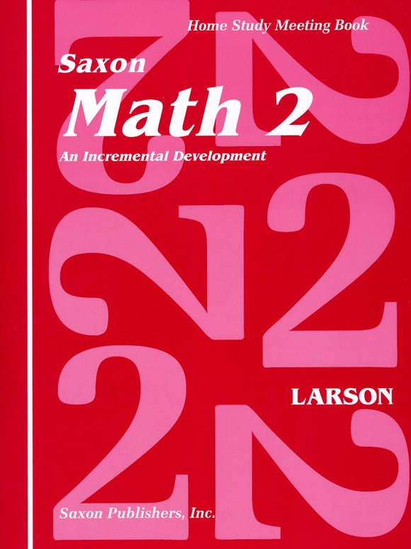 Math 2 Home Study Meeting Book