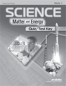 Science Matter and Energy Quiz/Test Key Volume 2