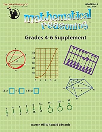 Mathematical Reasoning Grades 4-6 supplement