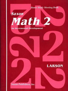 Saxon Home Study Meeting Book 2