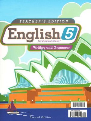 BJU English 5 Teachers Edition