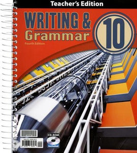 Writing and Grammar 10 Teacher's Edition (with CD)