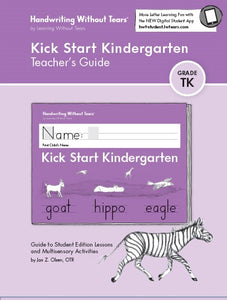 Kick Start Kindergarten Teacher's Guide