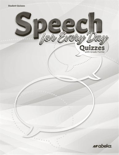 Speech for Every Day Quizzes
