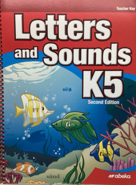 Abeka Letters and Sounds K5 Teacher Key